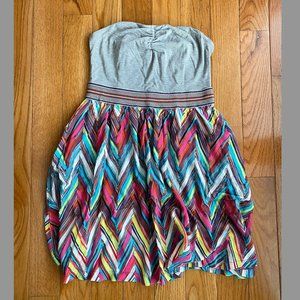 Strapless Mini Dress